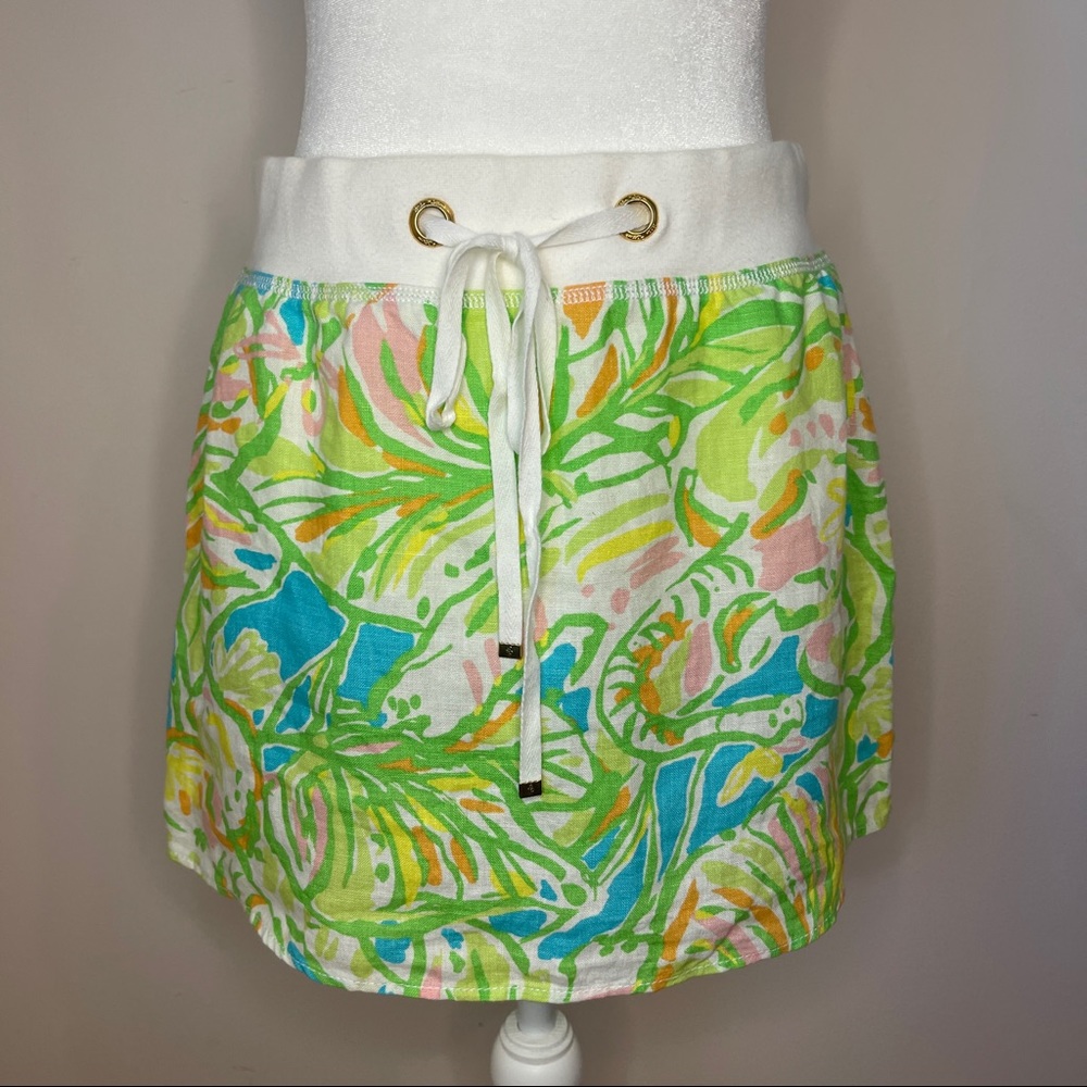 Lilly Pulitzer Linen Skirt